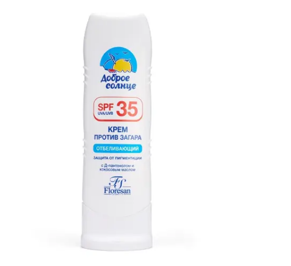  Крем против загара отбел SPF-35 125мл 