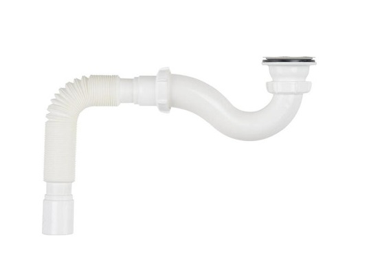  Сифон для душ.поддона 1 1/2*50 Aquant V455 клик-клак 