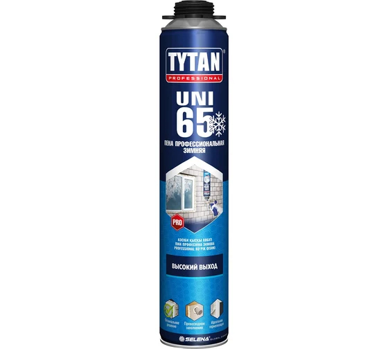  Пена монтажная проф 750мл 65 TYTAN Professional UNI LIMITED