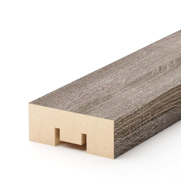  Интерьерная рейка МДФ 2700х40х16мм Дуб винтаж Stella Бриона Standart