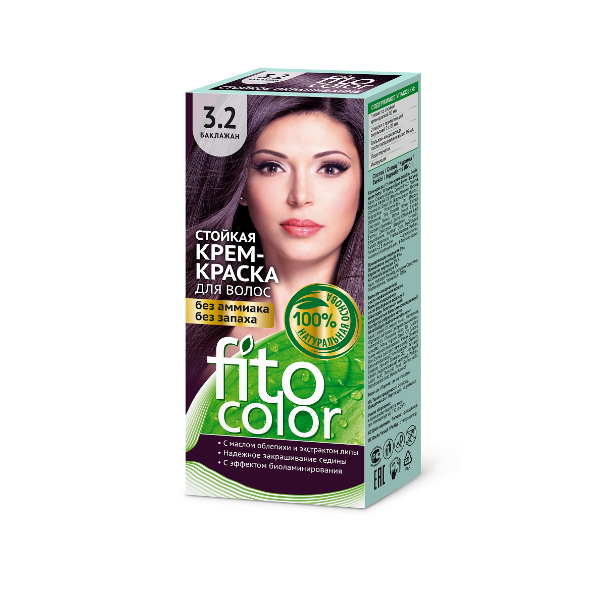  Краска для волос 3.2 Баклажан 4834 Fitocolor