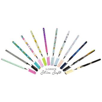  Ручка масляная Lorex Mix Slim Soft 0,5мм синий 203633