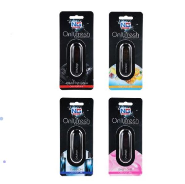  Ароматизатор на дефлектор Onlyfresh 2,8мл 4 запаха 794-602