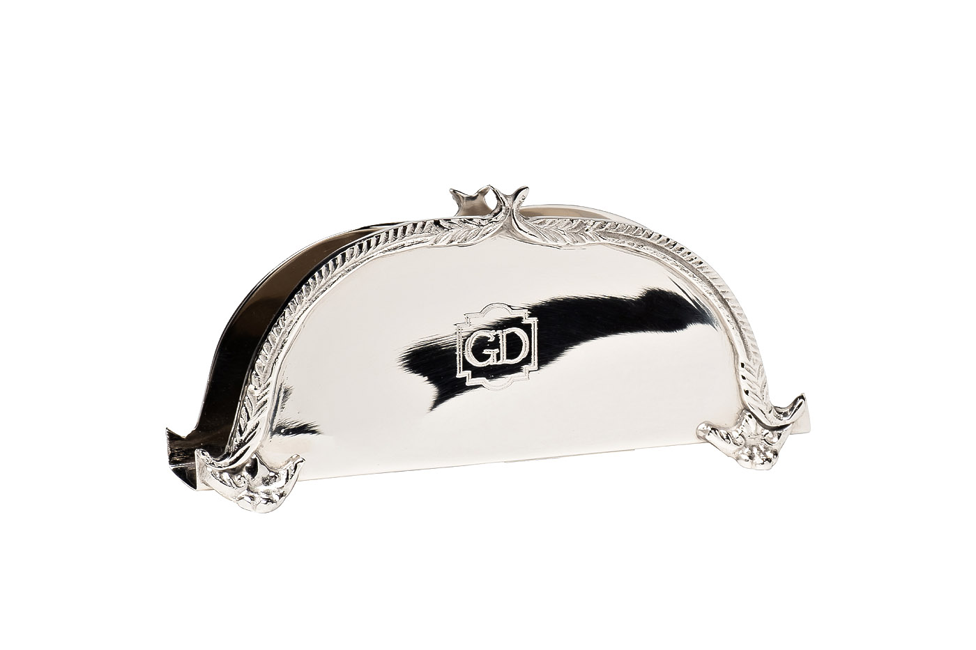  Салфетница Garda Decor латунь цвет хром 19х5х9см GARDA DECOR
