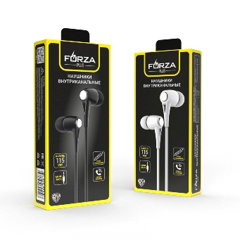  Наушники проводные внутриканальные 410-029 Forza