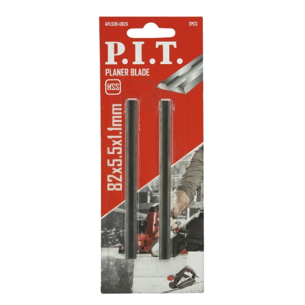  Ножи для электрорубанка 82мм 2шт APLS09-082A PIT