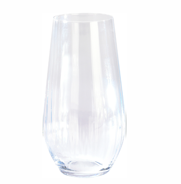  Стакан для воды 580мл прозр. с полосками набор 2шт GARDA DECOR