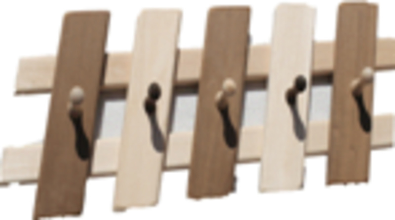  Вешалка для бани для мочалок термо 4крючка