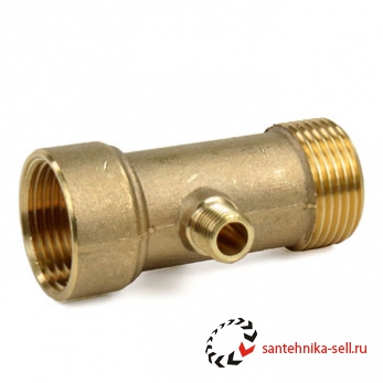  Фитинг 1" 3-х проход для установки блока автоматики Беламос