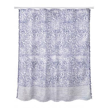  Штора для ванн 1,8*1,8м с тесьмой паутинка A-10