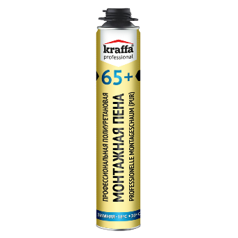  Пена монтажная проф 810мл 65+ зимн Kraffa Proffesional