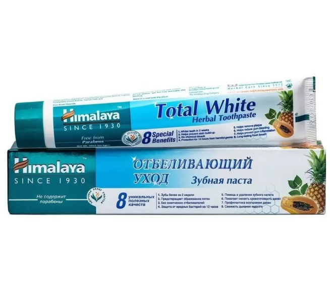  Паста зубная 50мл Отбеливающий уход Himalaya