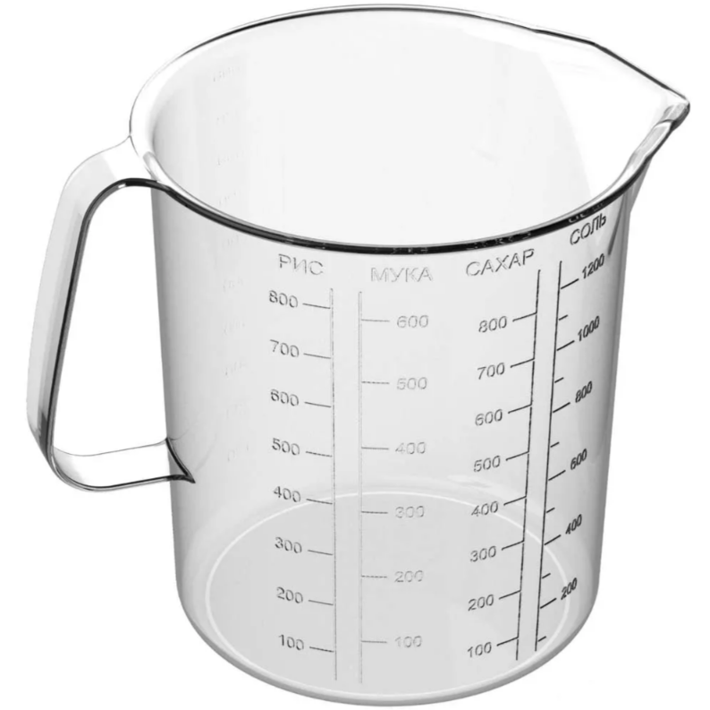 Кружка 1,0л мерная 435228101