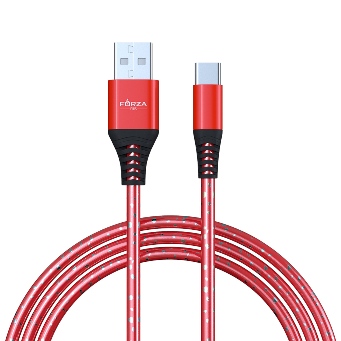  Кабель для зарядки MicroUSB 1м 2A Forza Звездное небо 916-224