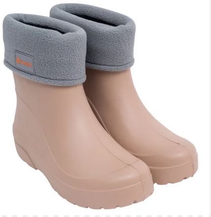  Ботильоны жен. р.37-38 утепл арт.1339УФ Кайра бежево-черный ЭВА 