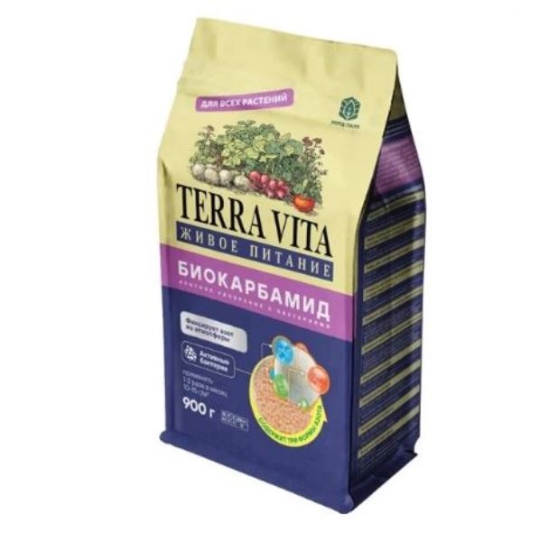  Удобрение Биокарбамид 0,9кг Terra Vita 