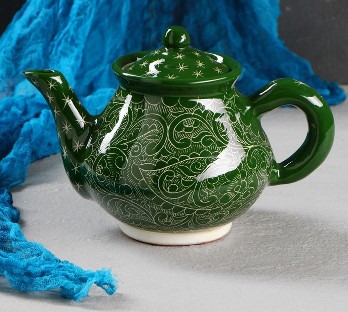  Чайник завар 0,7л Риштанская керамика 1598811