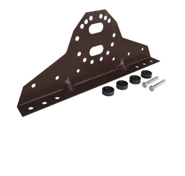  Комплект кронштейнов нижних универс.д/Снегозадер шоколад 8017