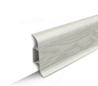  Плинтус напольный 55мм 2,2м 230 Дуб айсберг Идеал Классик 