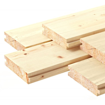 Доска половая шпунт с А-В дл.6м т.28мм ш.135мм - фото