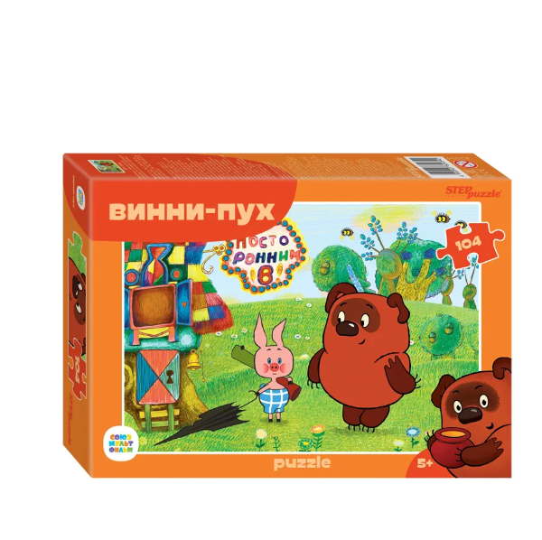  Пазл 104 Винни Пух 82034 Степ 82034