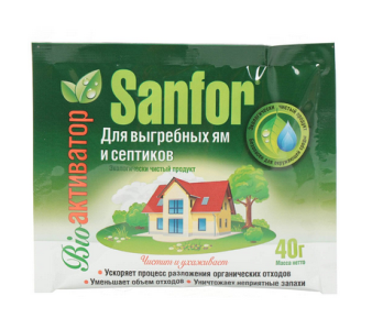 Средство для выгребных ям и септиков Sanfor 40г