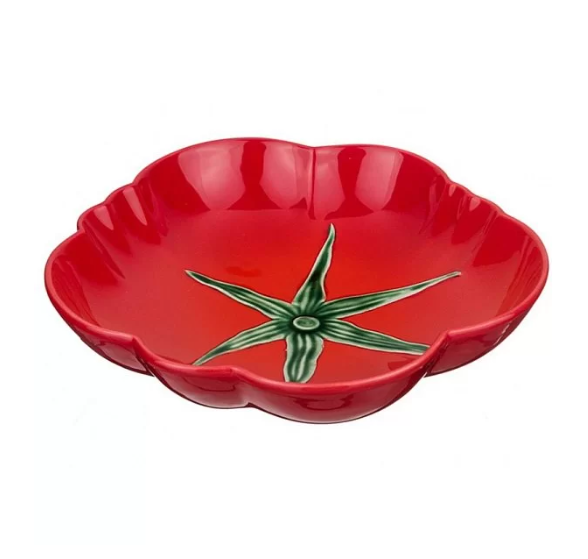  Тарелка 250мм д/пасты керам Томат Bordallo Pinheiro BOR65022233