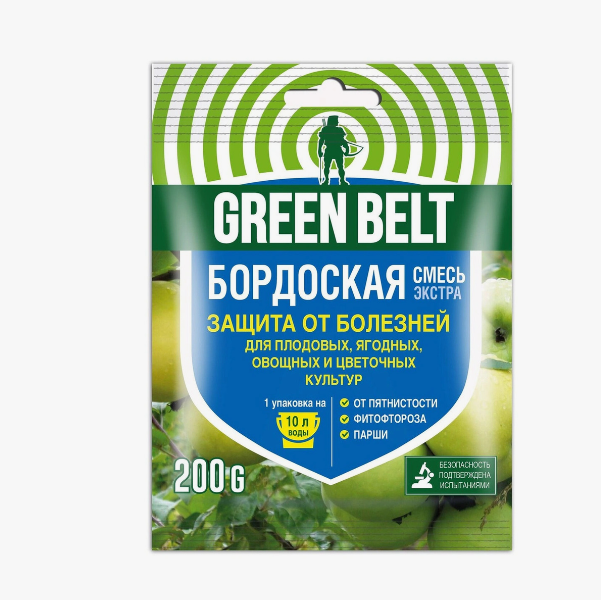  Бордоская смесь 200г от болезней (фитофтороз,парша) 01-526 Green Belt (к20)