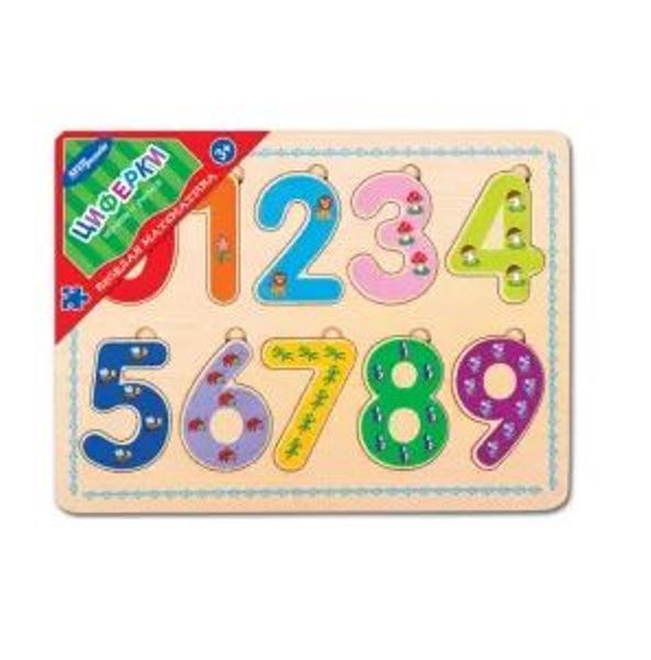  Игра деревянная Весёлая математика 89208