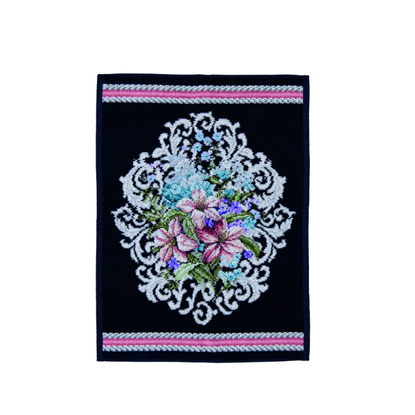  Полотенце 37*50см 100% хлопок шенилл Jacqueline 124 altrosa пыльн.роза Feiler