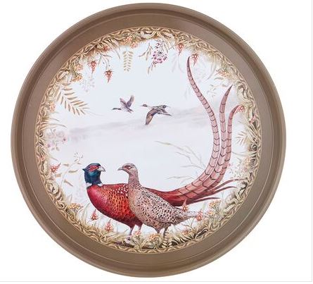  Поднос сервировочный Agness Охота 33х2,1см 898-206