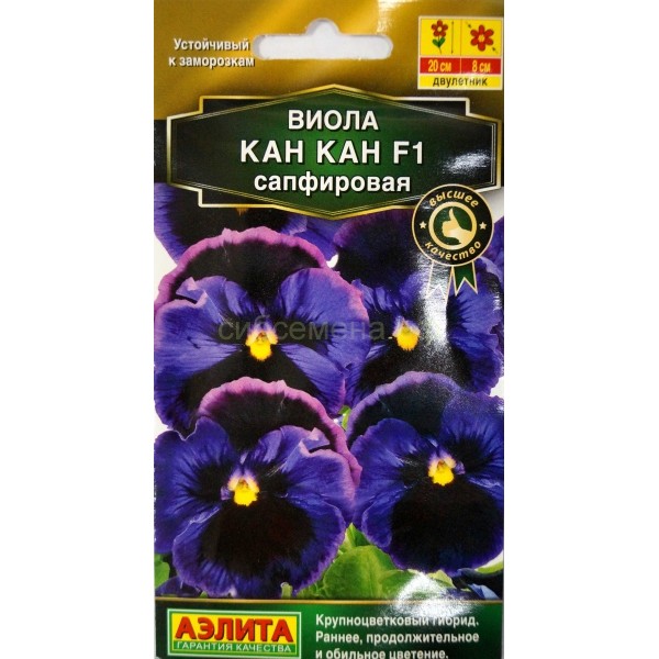  Виола Кан кан F1 сапфировая цв. Аэлита