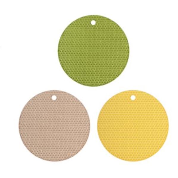  Подставка под горячее силикон 18см Соты 3 цв 891-298 Vetta 