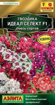  Гвоздика Идеал селект F1 гибридная смесь цв.Аэлита