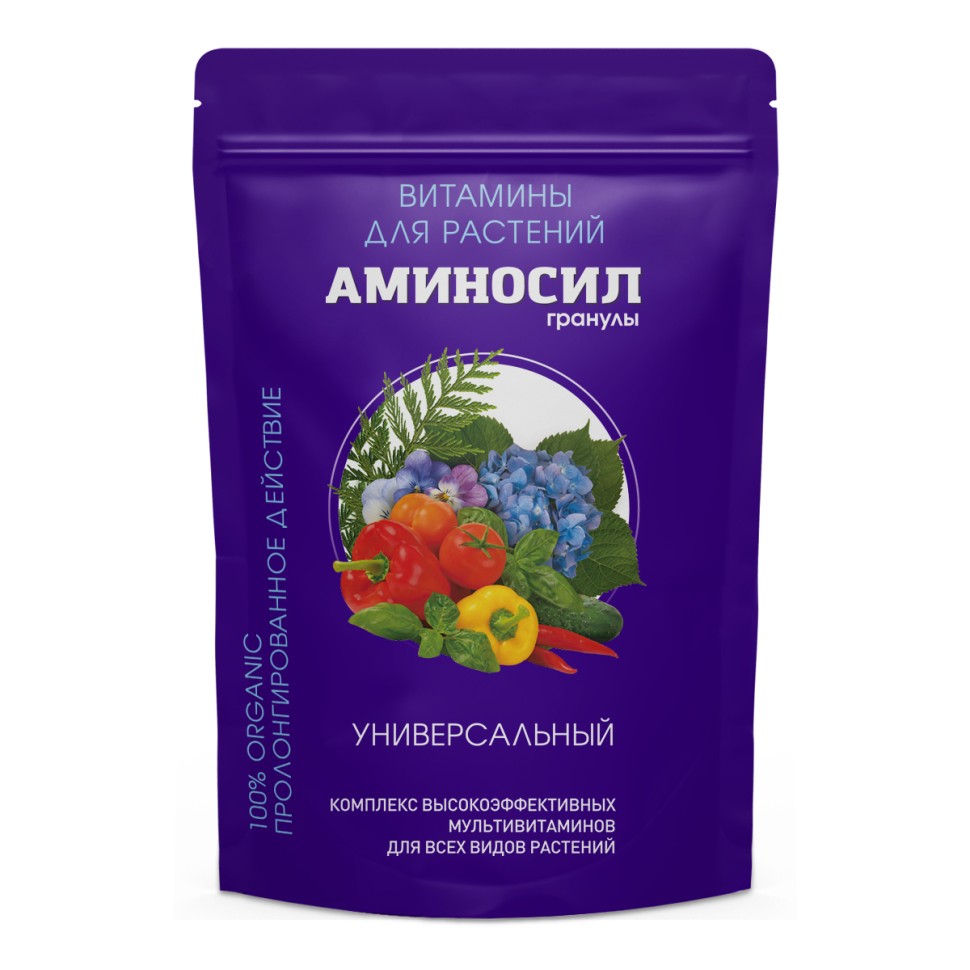  Удобрение универсальное Аминосил Витамины 300г гранулированное