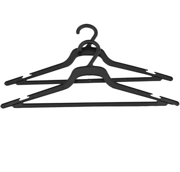  Вешалка-плечики для легкого платья черная Радиан
