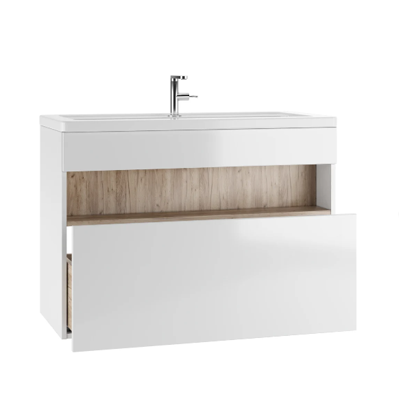  Тумба под умывальник Maria 100 Fortuna В1 DF3104T Домино