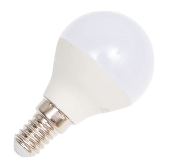  Лампа светодиодная шар Е14 6Вт 6500К LED-G45-6W/6500K/E14/FR/SLS Volpe