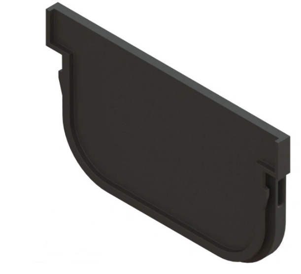  Заглушка торцевая универсальная для водоотвода пластик ЗЛВ-10.14.07-ПП 6821