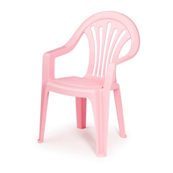  Кресло пласт дет розов М1226  (уп 5)