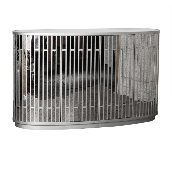  Комод зеркальный двухдверный 152*51*92см GARDA DECOR 