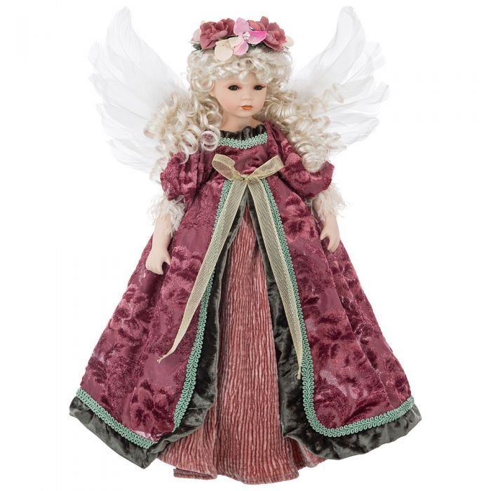  Кукла фарфор 46см Ангел 485-506