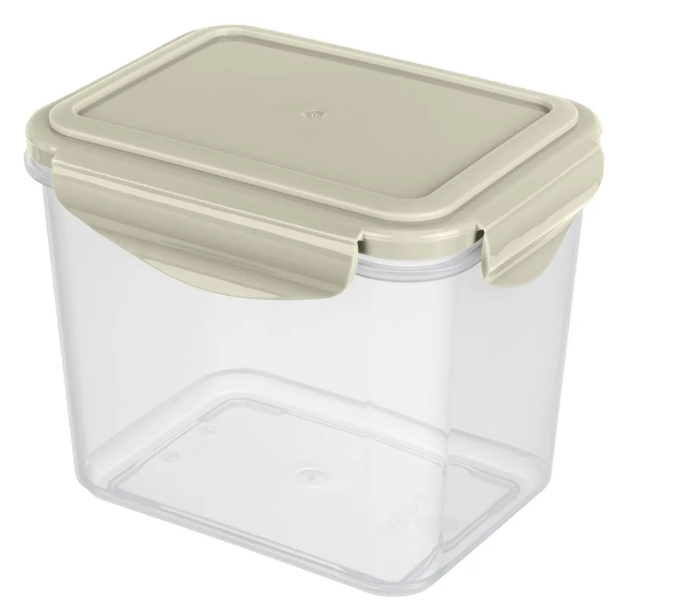  Контейнер 0,9л герметич. серый прямоугольный Smart Lock 431129130