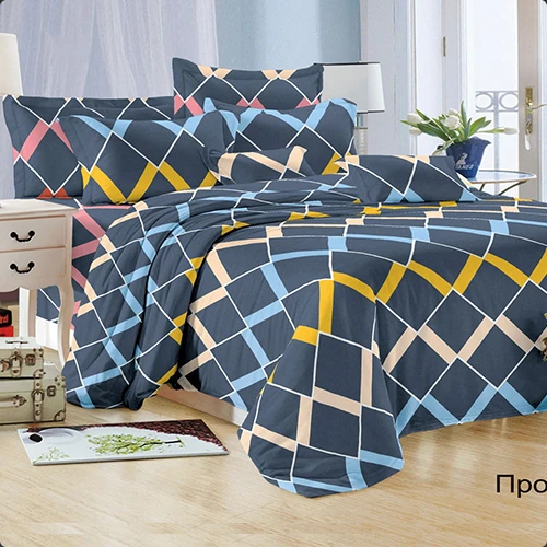  Постельное белье Евро микросатин Felicita 1173 Прогресс