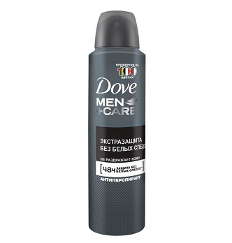  Дезодорант спрей 150мл мужской Экстразащита, без следов ДАВ