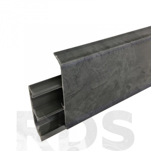  Плинтус напольный 70мм 2,2м 548 Лофт серый Деконика 