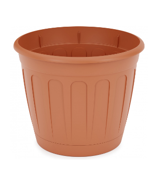  Горшок для цветов 3,6л Дионис коричн М8248 (уп.24)