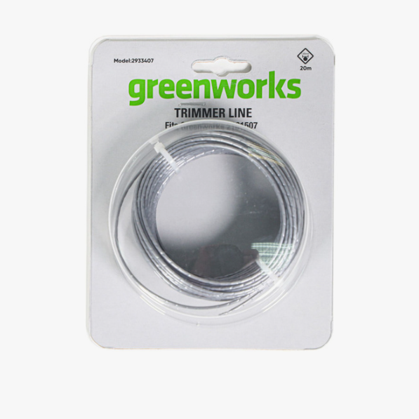  Леска для триммера d-1,65мм GreenWorks 2933407