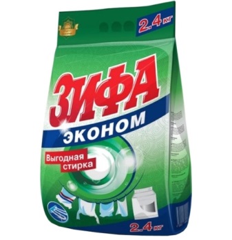  Стиральный порошок Зифа эконом 2,4кг универсал