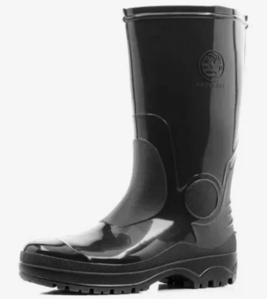  Сапоги жен. р.39-40 неутепл монотон арт.98-70 черные ПВХ 